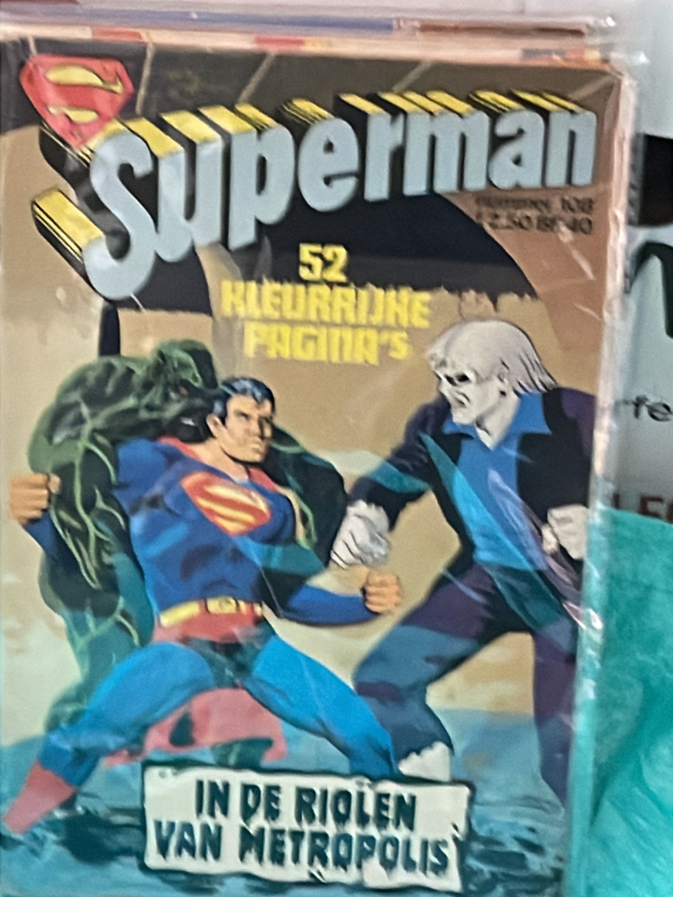Cover van In de riolen van Metropolis