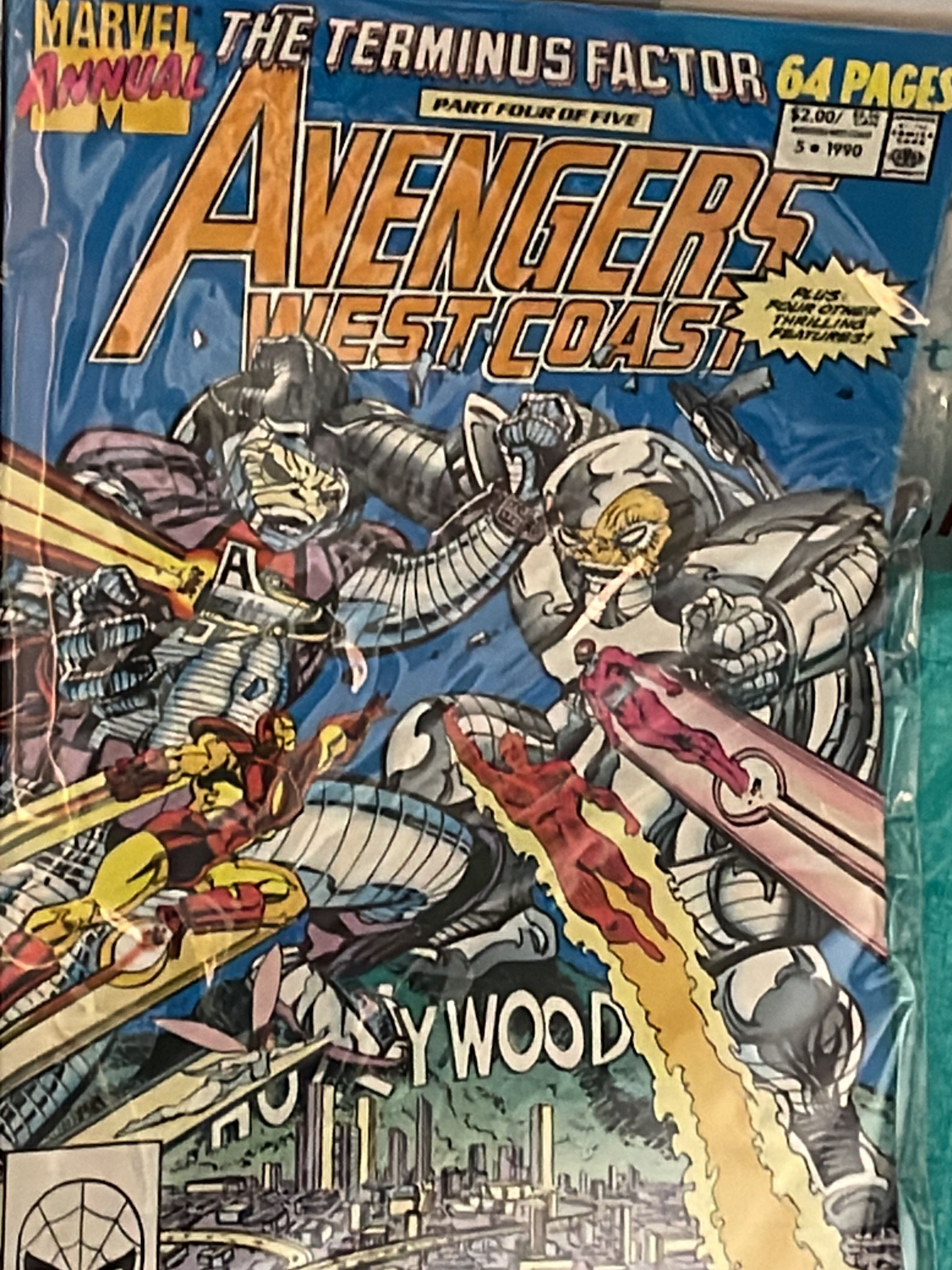 Cover van Avengers West Coast Annual 5
