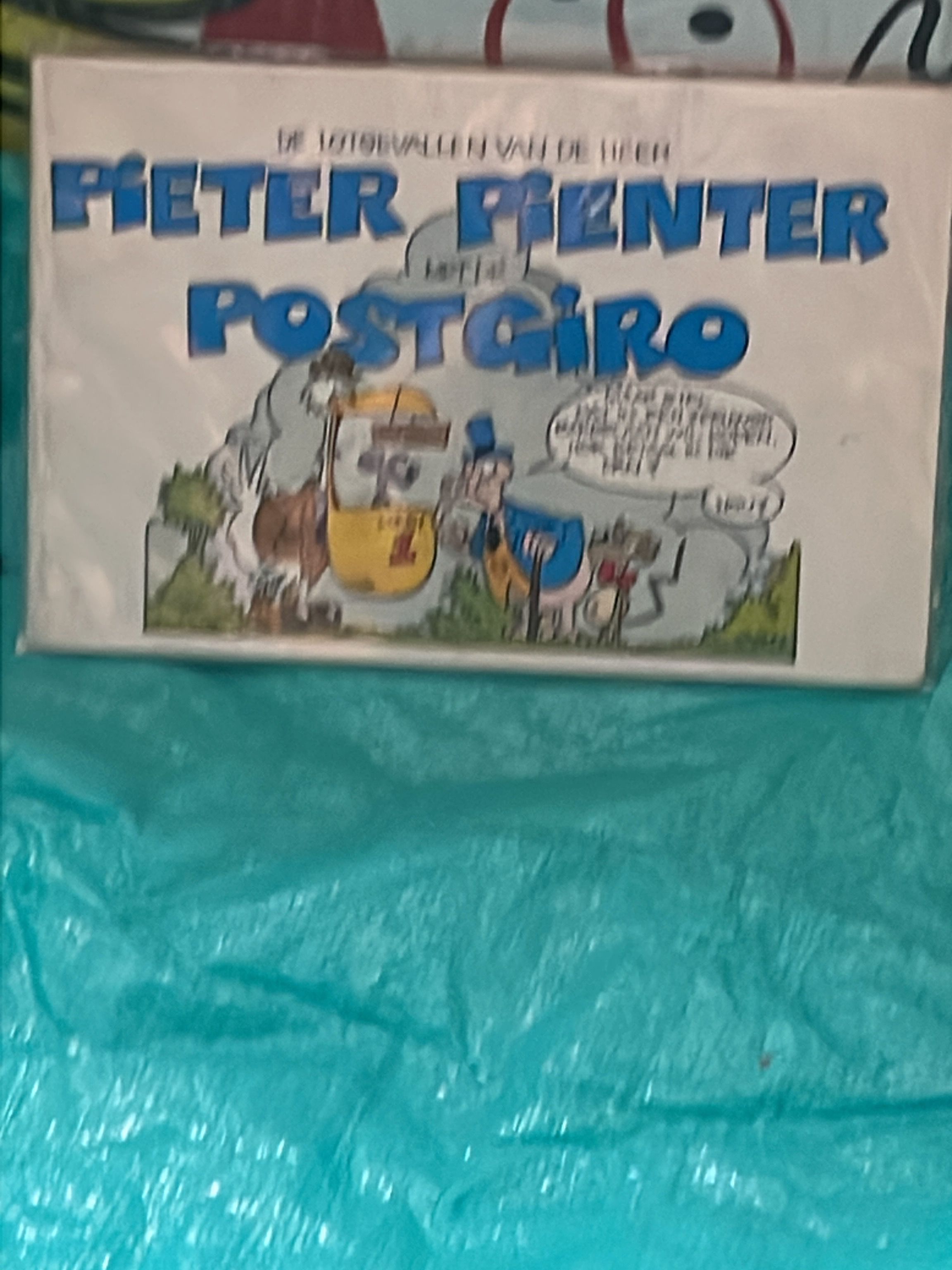 Cover van De lotgevallen van de heer Pieter Pienter met de Postgiro