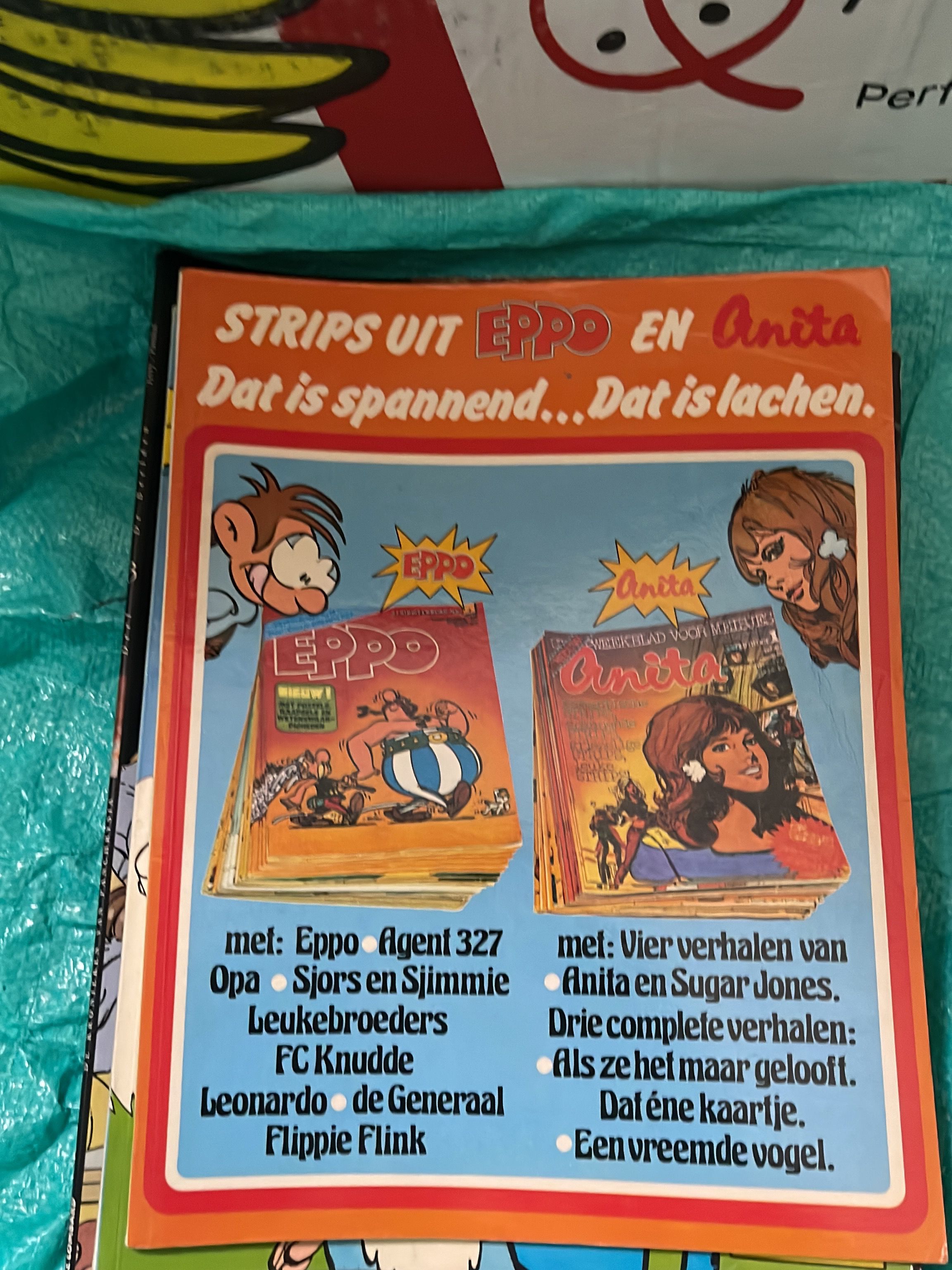 Cover van Dolle pret - Strips uit Eppo/Anita