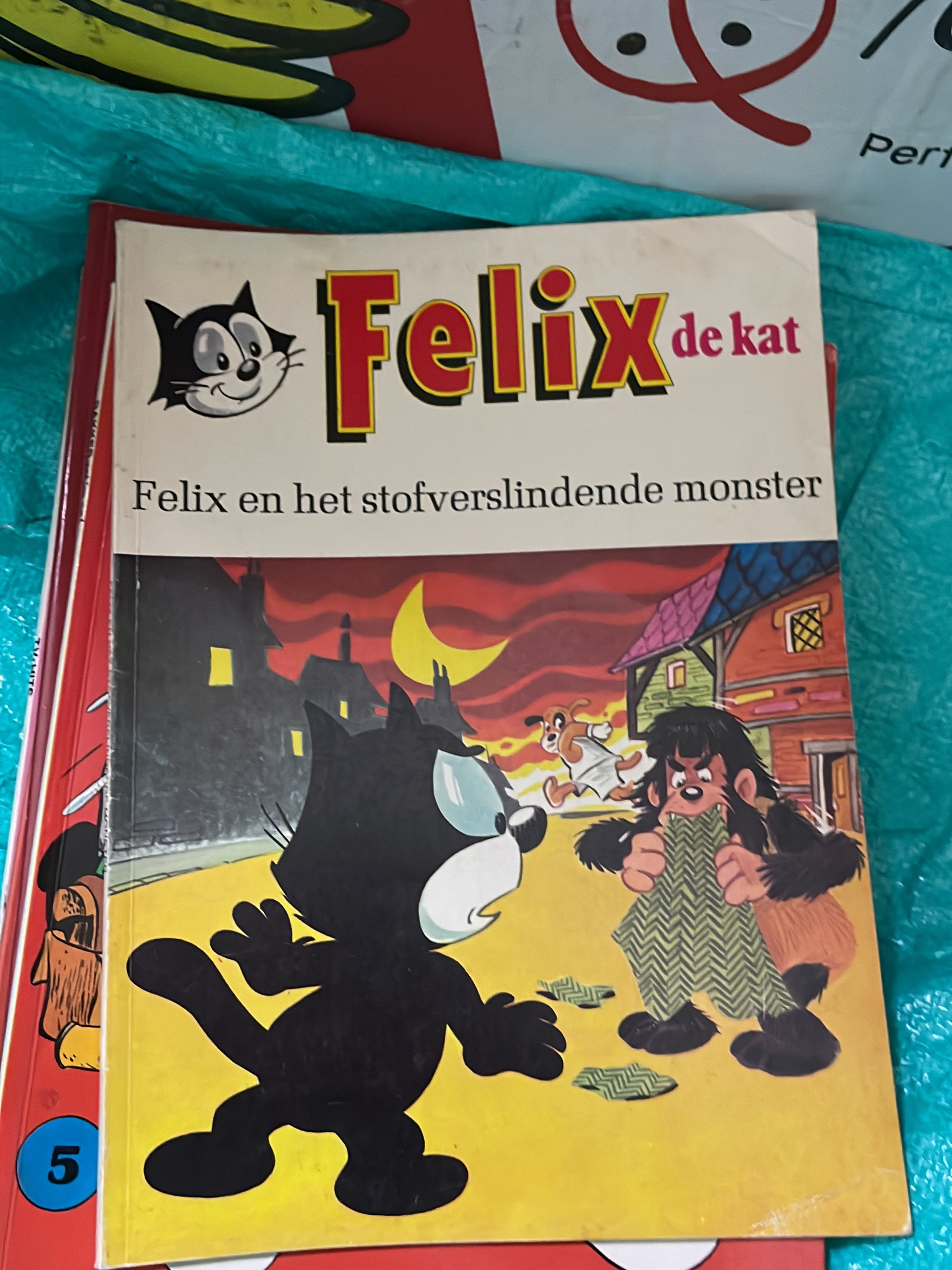 Cover van Felix en het stofverslindende monster
