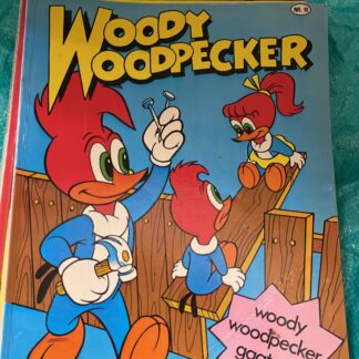 Cover van Woody Woodpecker gaat op safari
