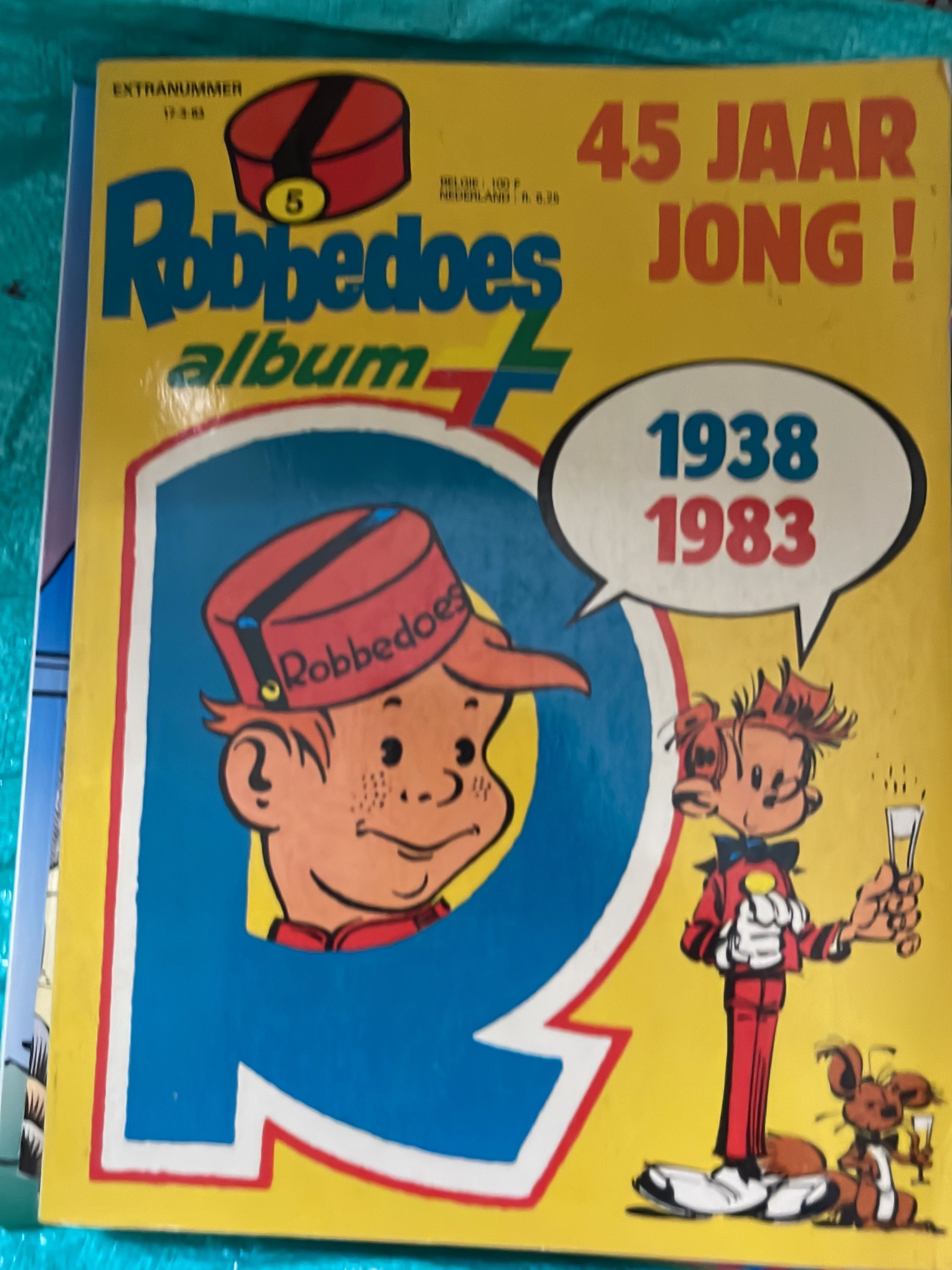 Cover van Robbedoes album +