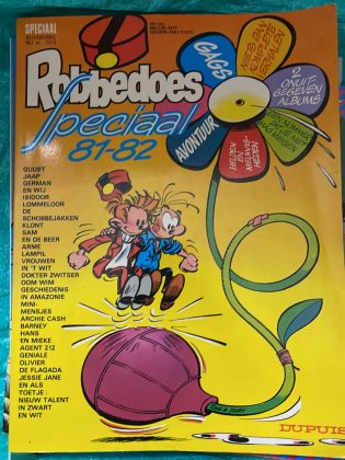 Cover van Robbedoes speciaal 81-82