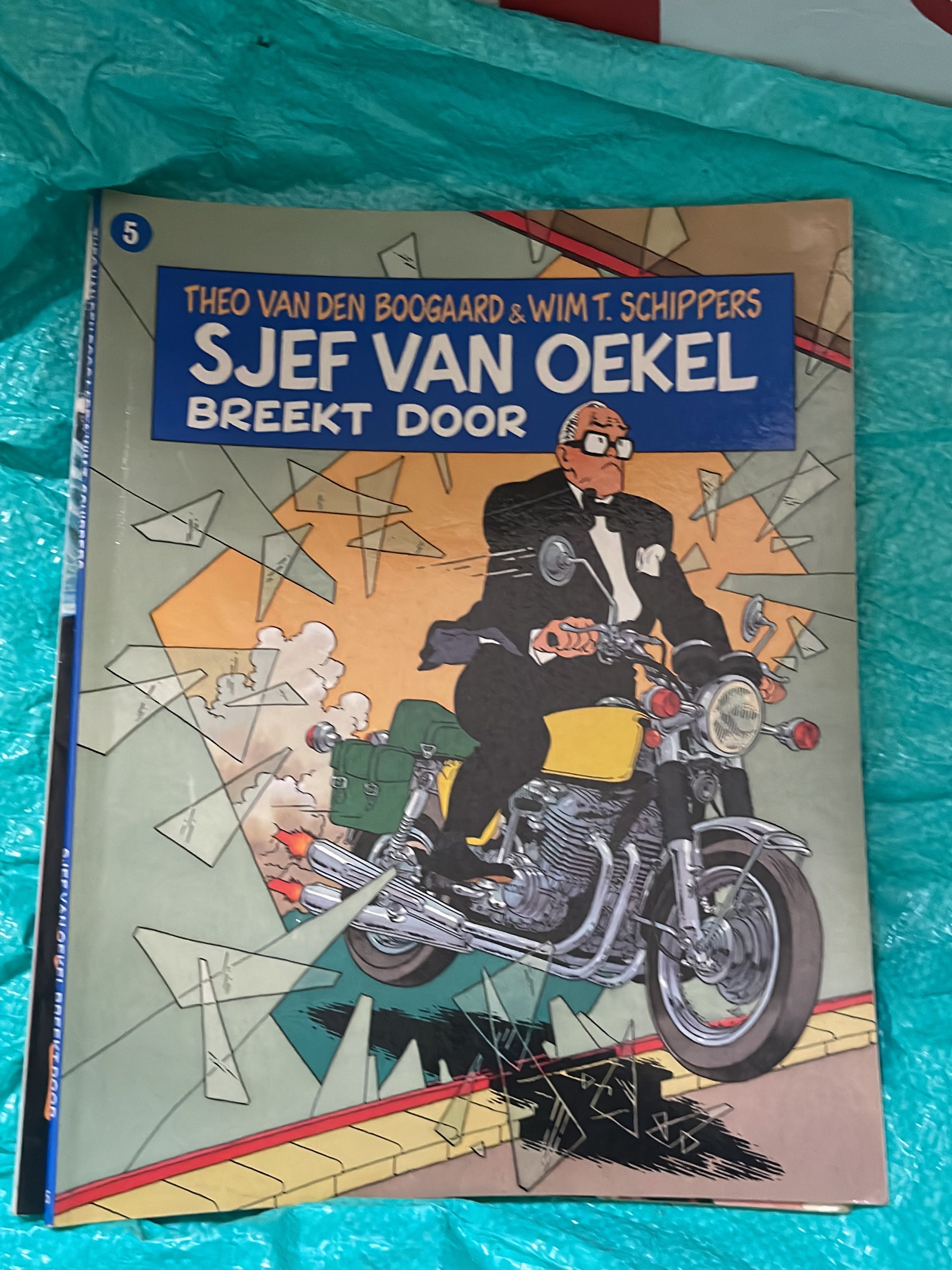 Cover van Sjef van Oekel breekt door