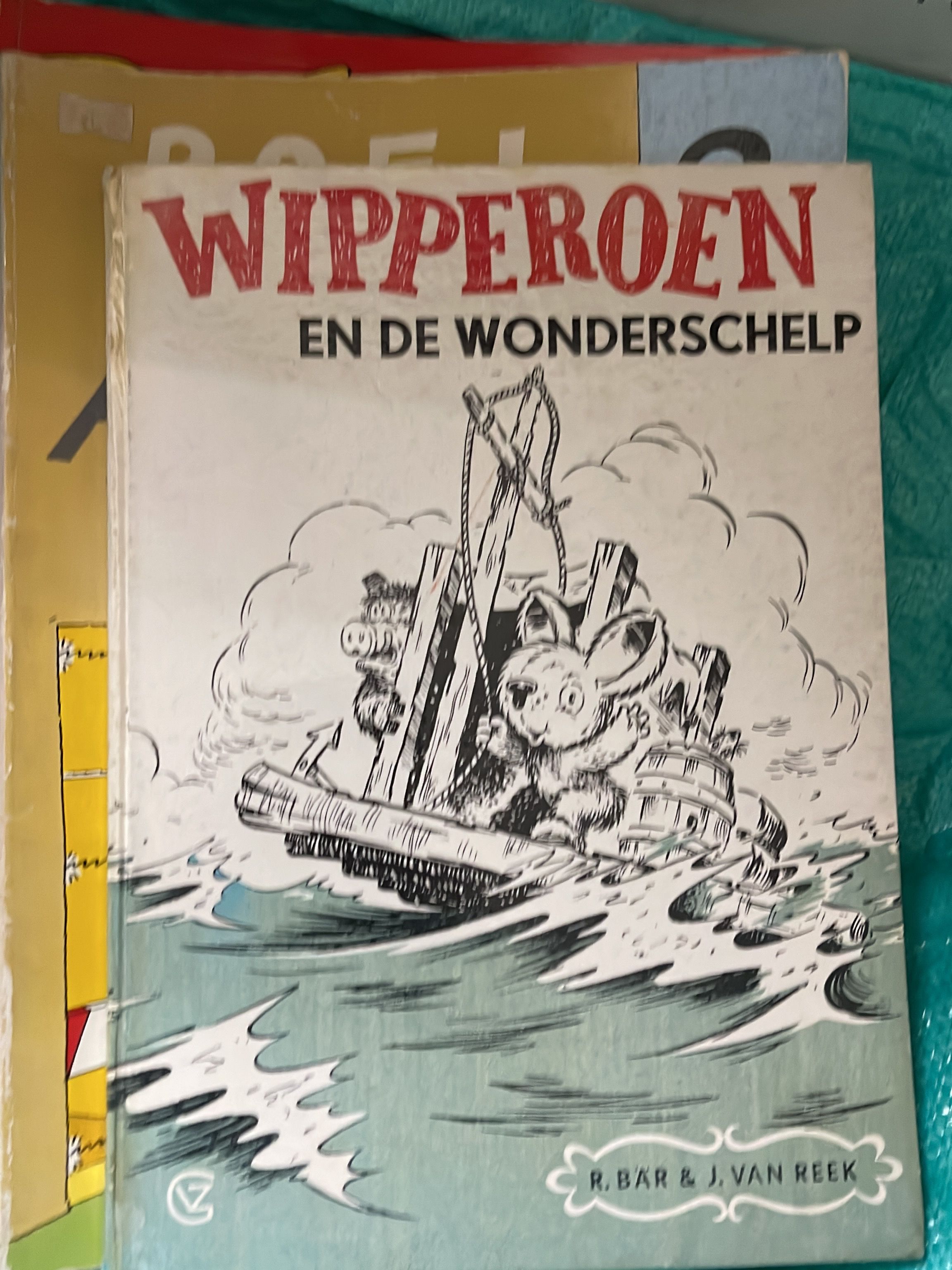 Cover van Wipperoen en de wonderschelp