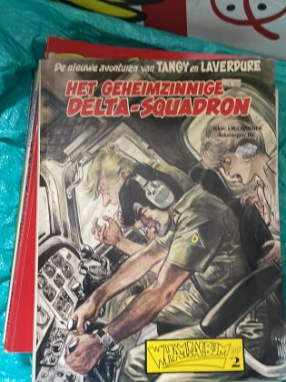 Cover van Het geheimzinnige Delta-squadron