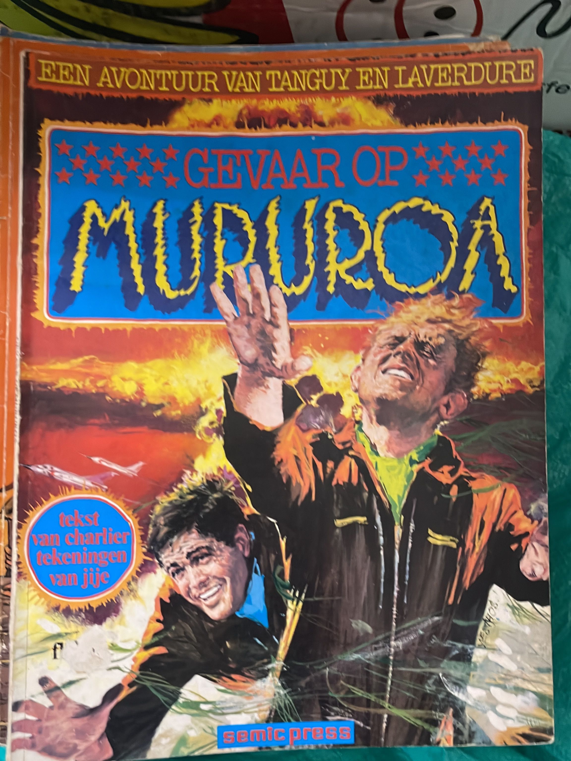Cover van Gevaar op Mururoa