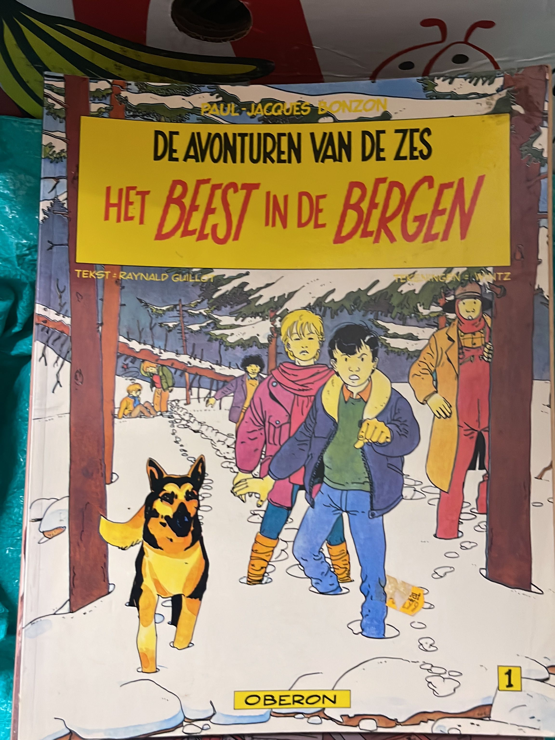 Cover van Het beest in de bergen