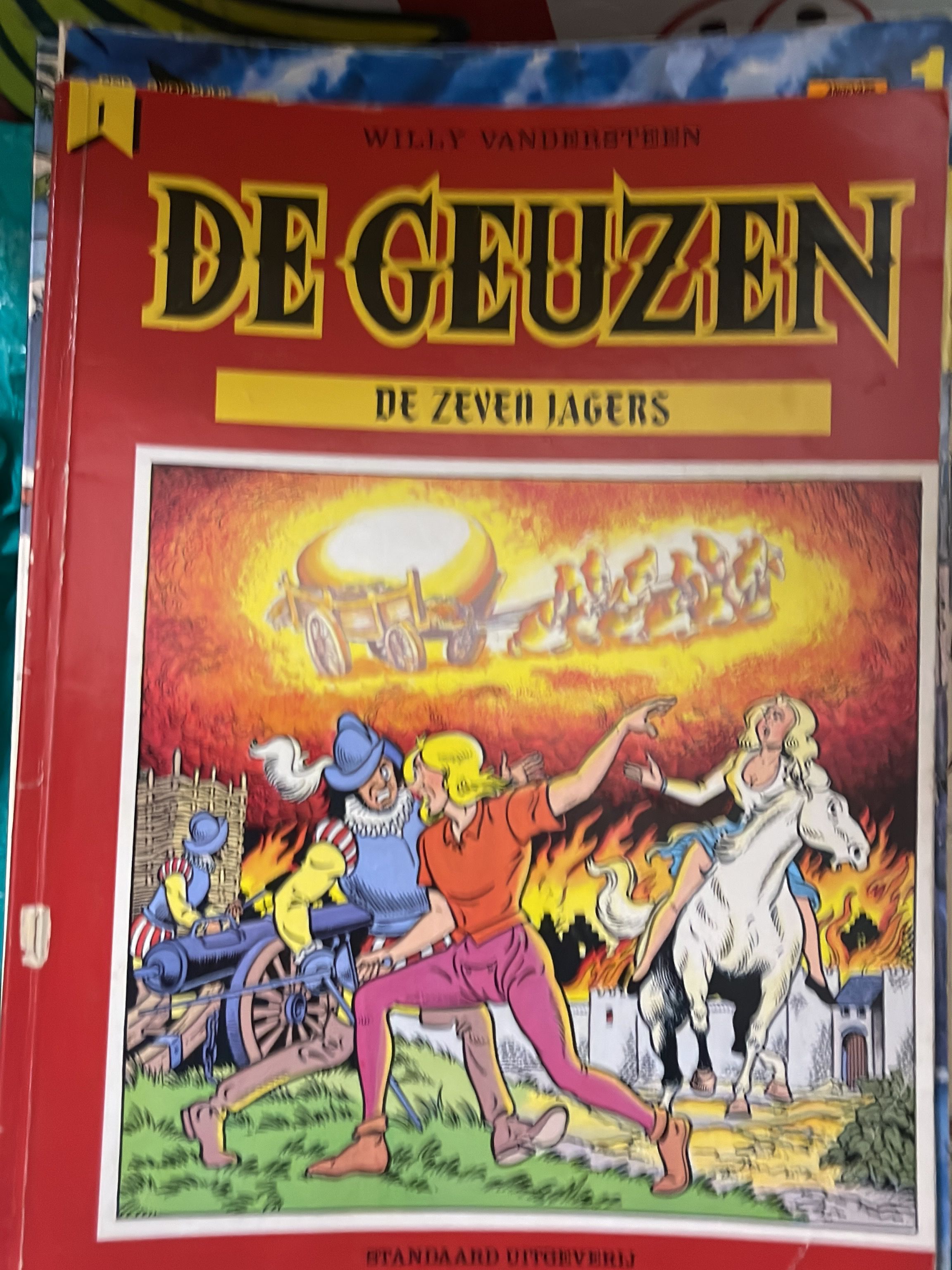 Cover van De zeven jagers