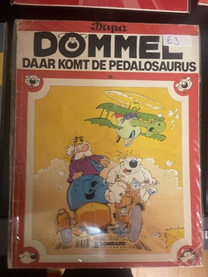 Cover van Daar komt de pedalosaurus