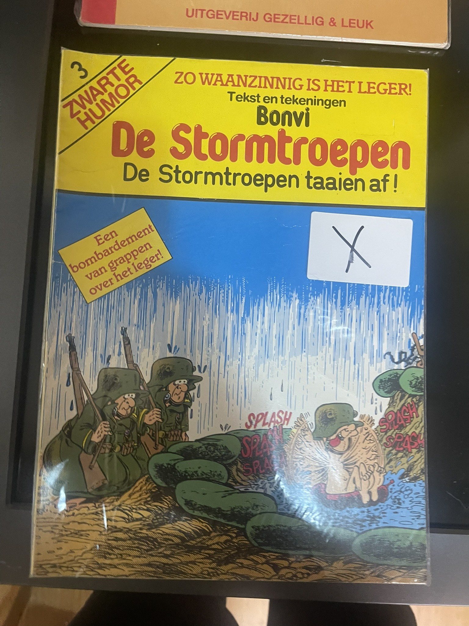 Cover van De stormtroepen taaien af!
