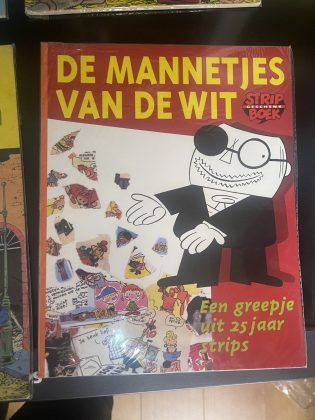 Cover van De mannetjes van De Wit - Een greepje uit 25 jaar strips