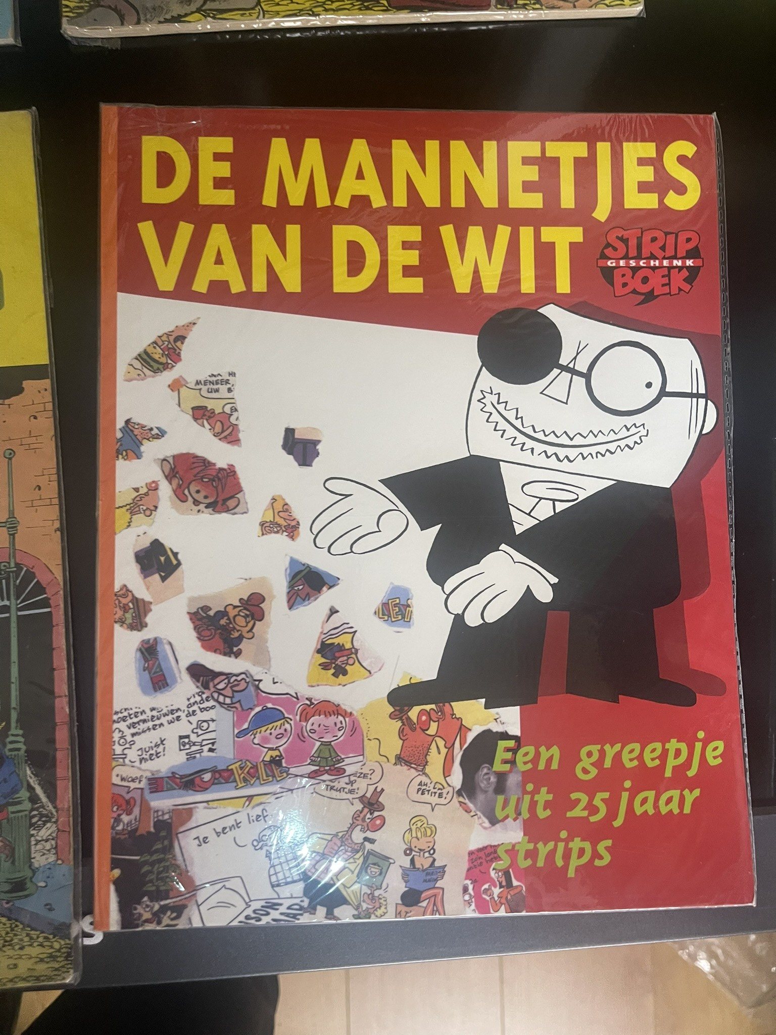 Cover van De mannetjes van De Wit - Een greepje uit 25 jaar strips