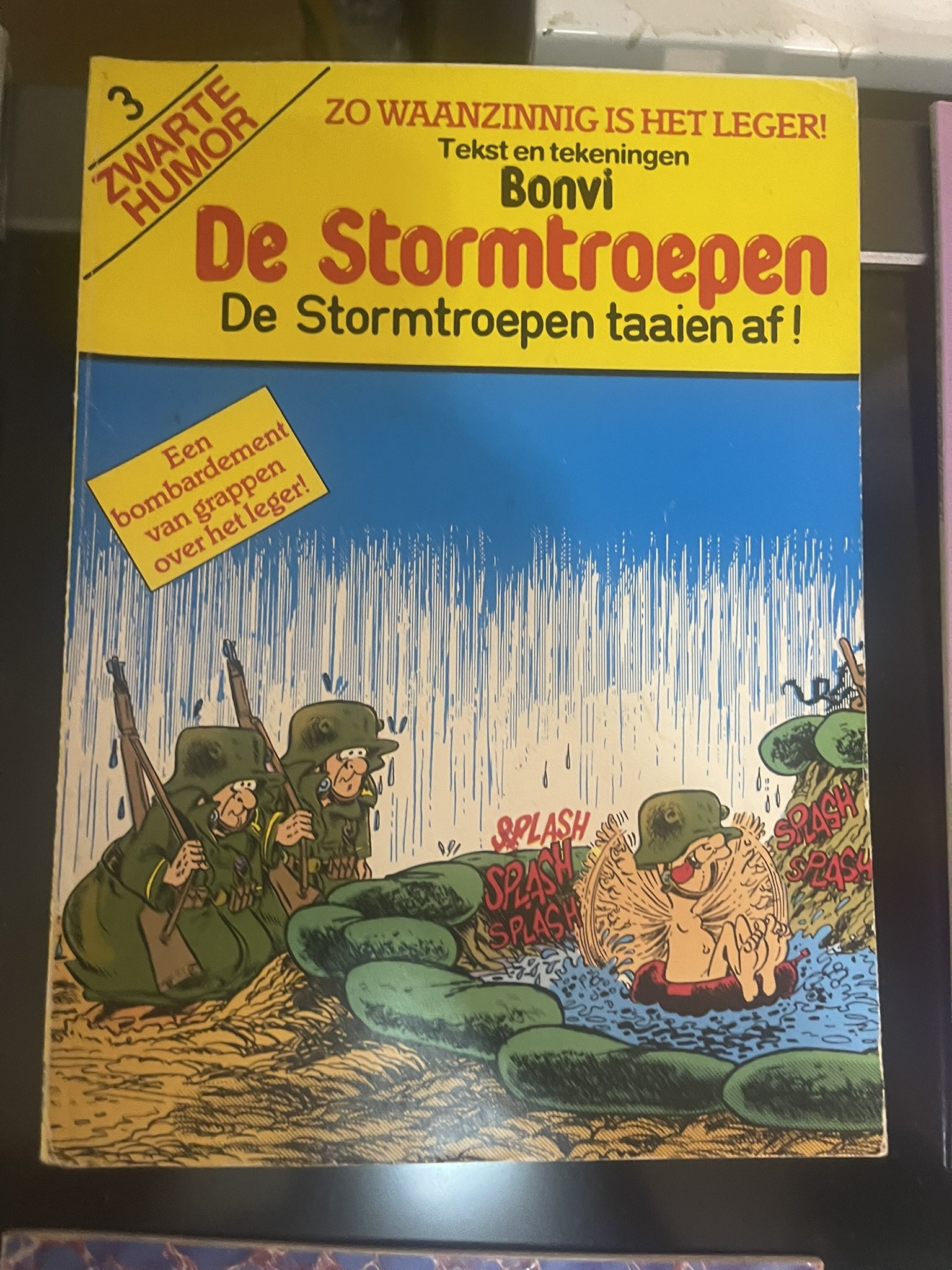 Cover van De stormtroepen taaien af!