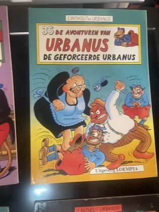 Cover van De geforceerde Urbanus