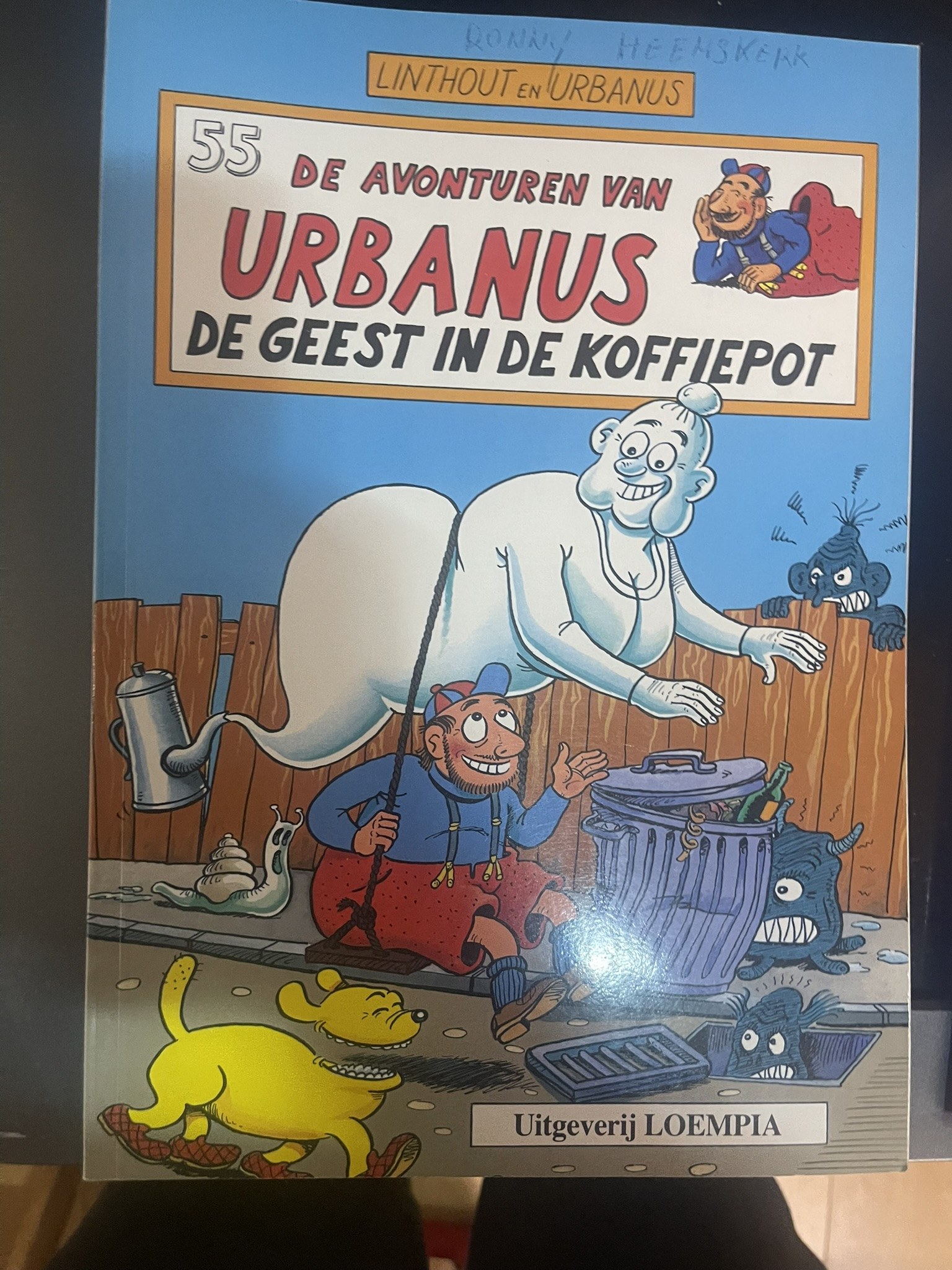 Cover van De geest in de koffiepot
