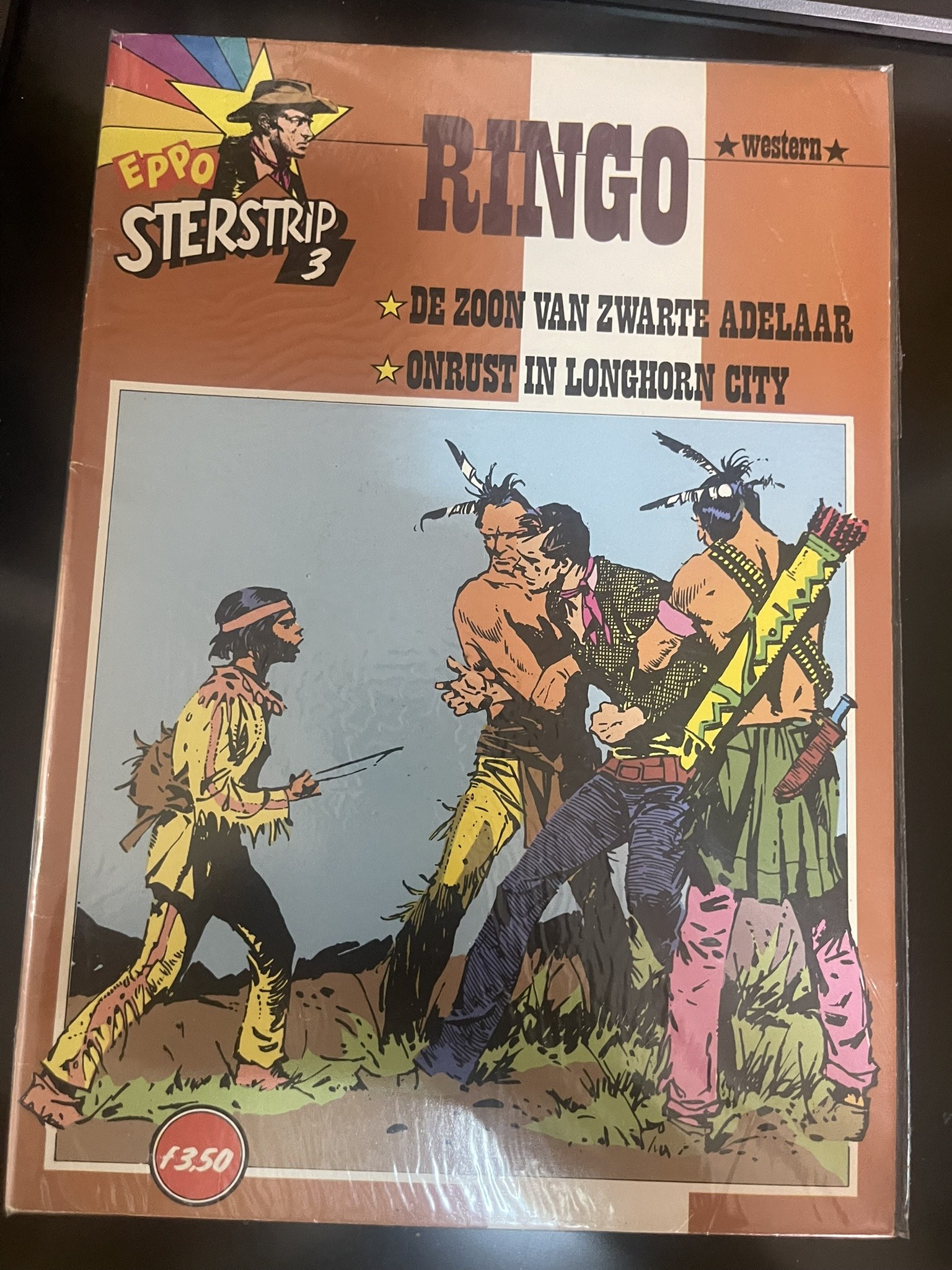 Cover van De zoon van Zwarte Adelaar + Onrust in Longhorn City