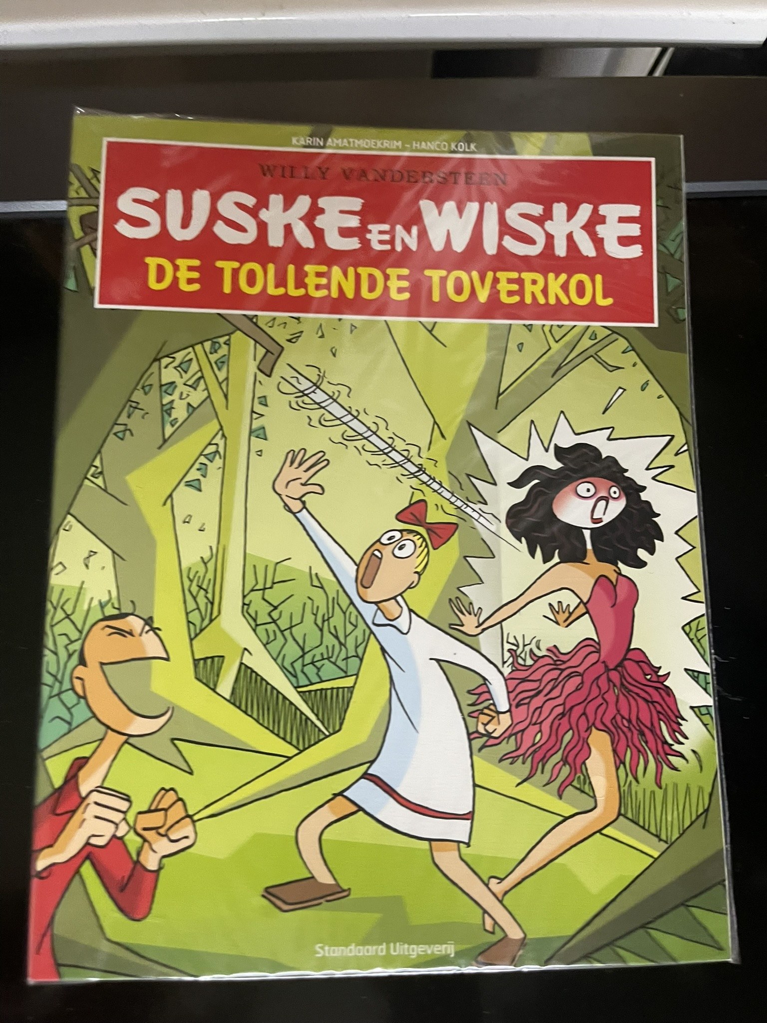 Cover van De tollende toverkol