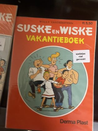 Cover van Suske en Wiske vakantieboek