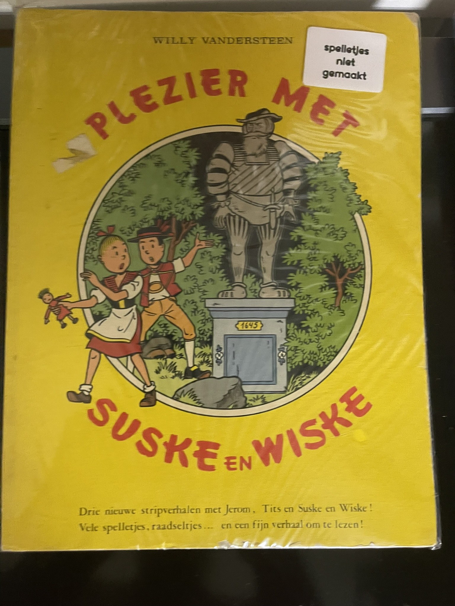 Cover van Plezier met Suske en Wiske