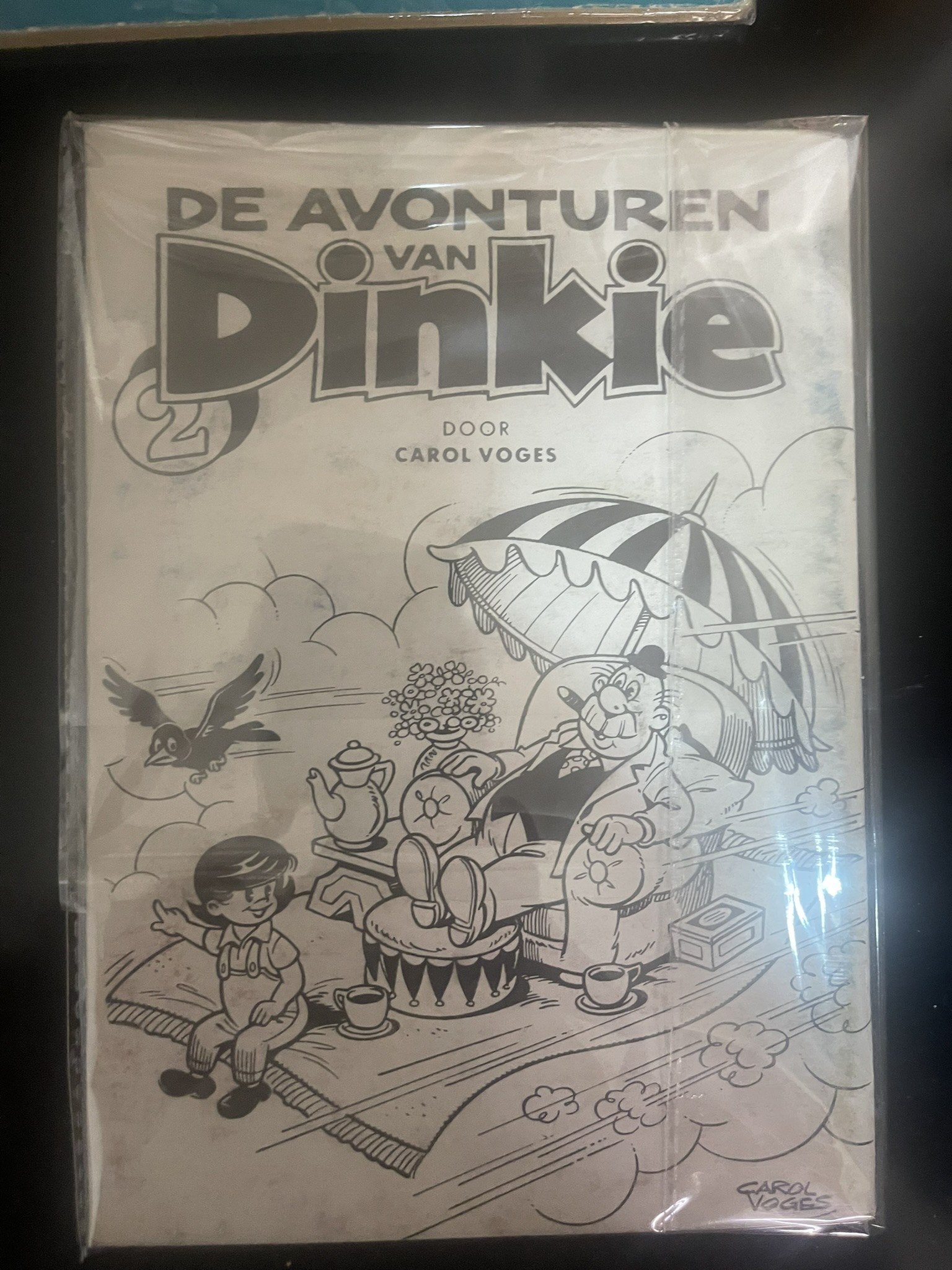 Cover van De avonturen van Dinkie 1