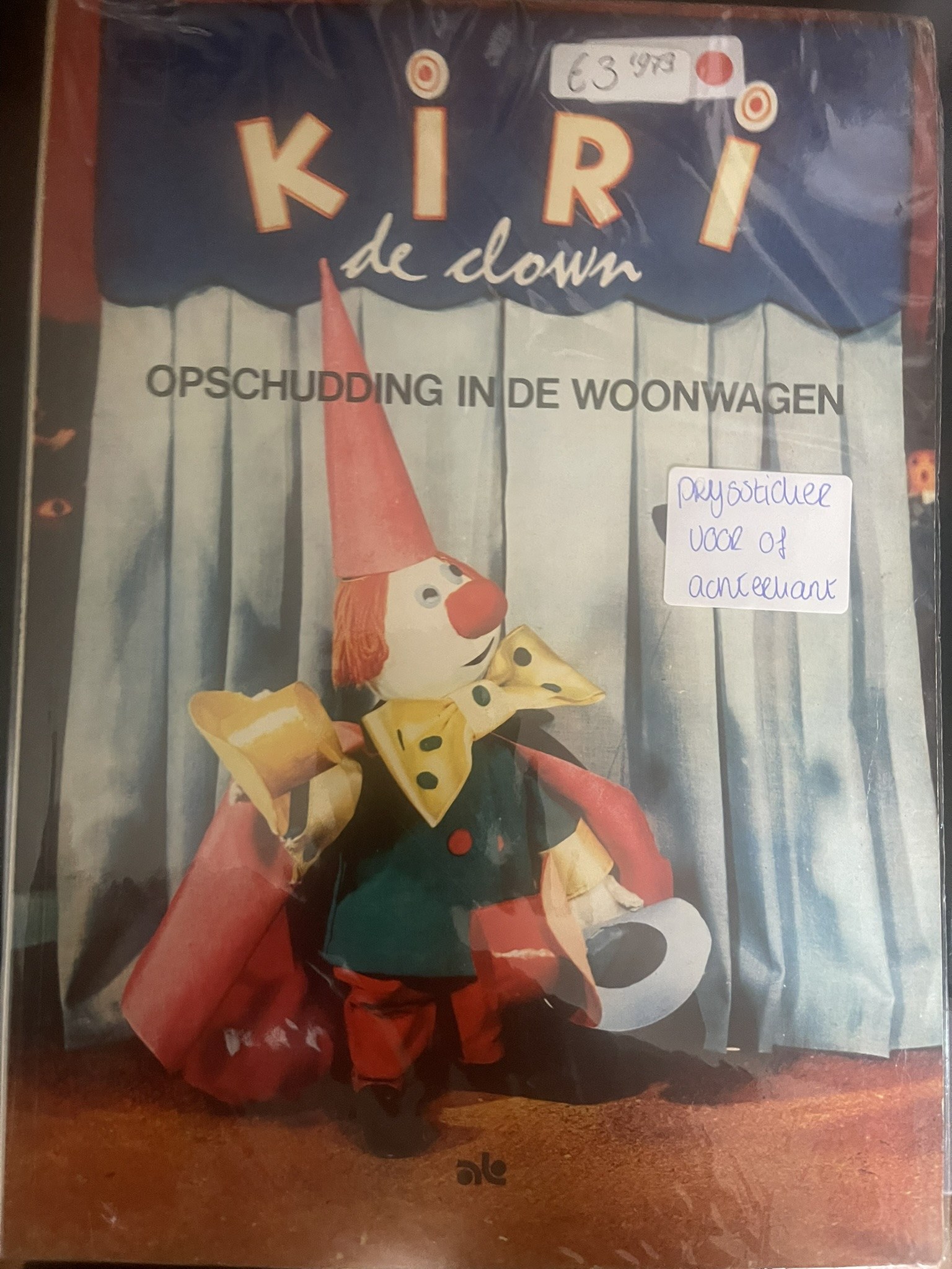 Cover van kiri de clown opschudding in de woonwagen
