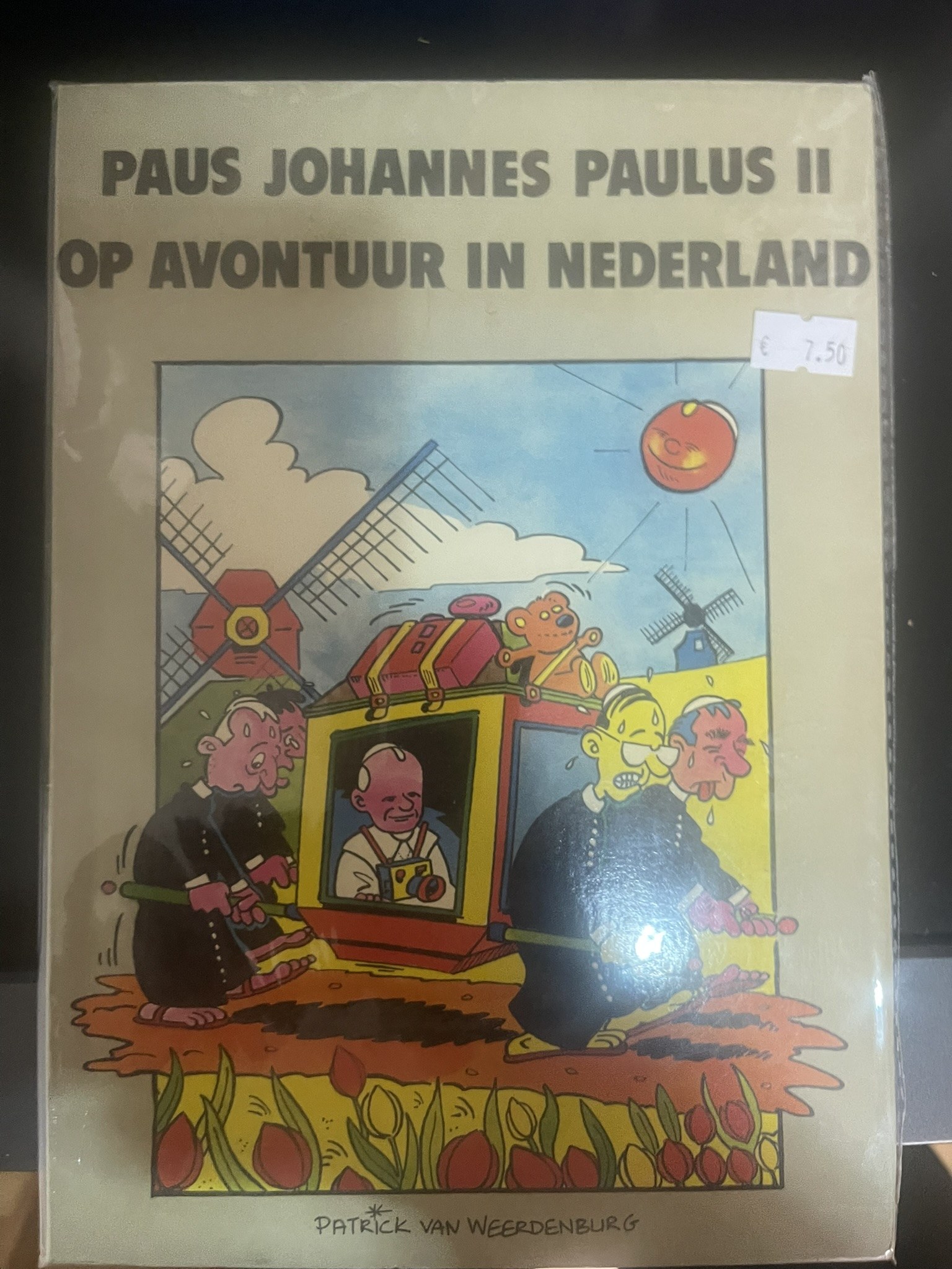 Cover van Paus Johannes Paulus II op avontuur in Nederland