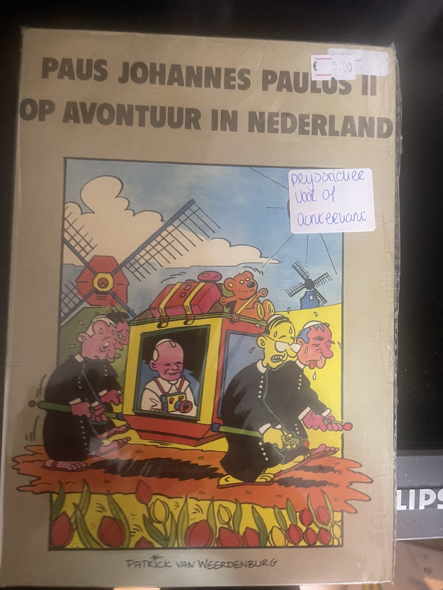 Cover van Paus Johannes Paulus II op avontuur in Nederland
