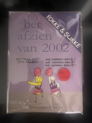 Cover van Het afzien van 2002
