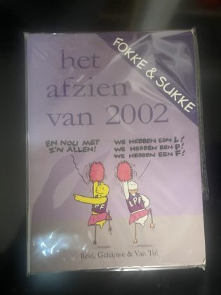 Cover van Het afzien van 2002