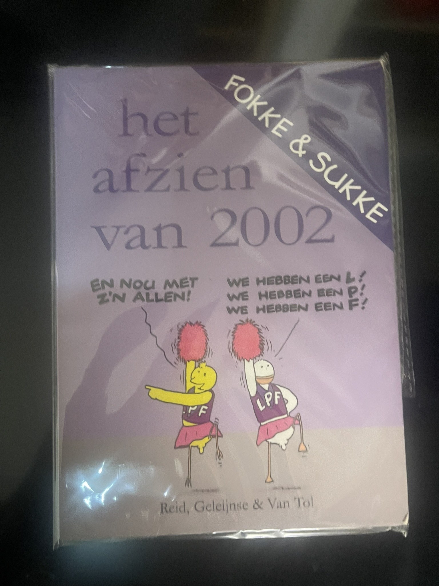 Cover van Het afzien van 2002