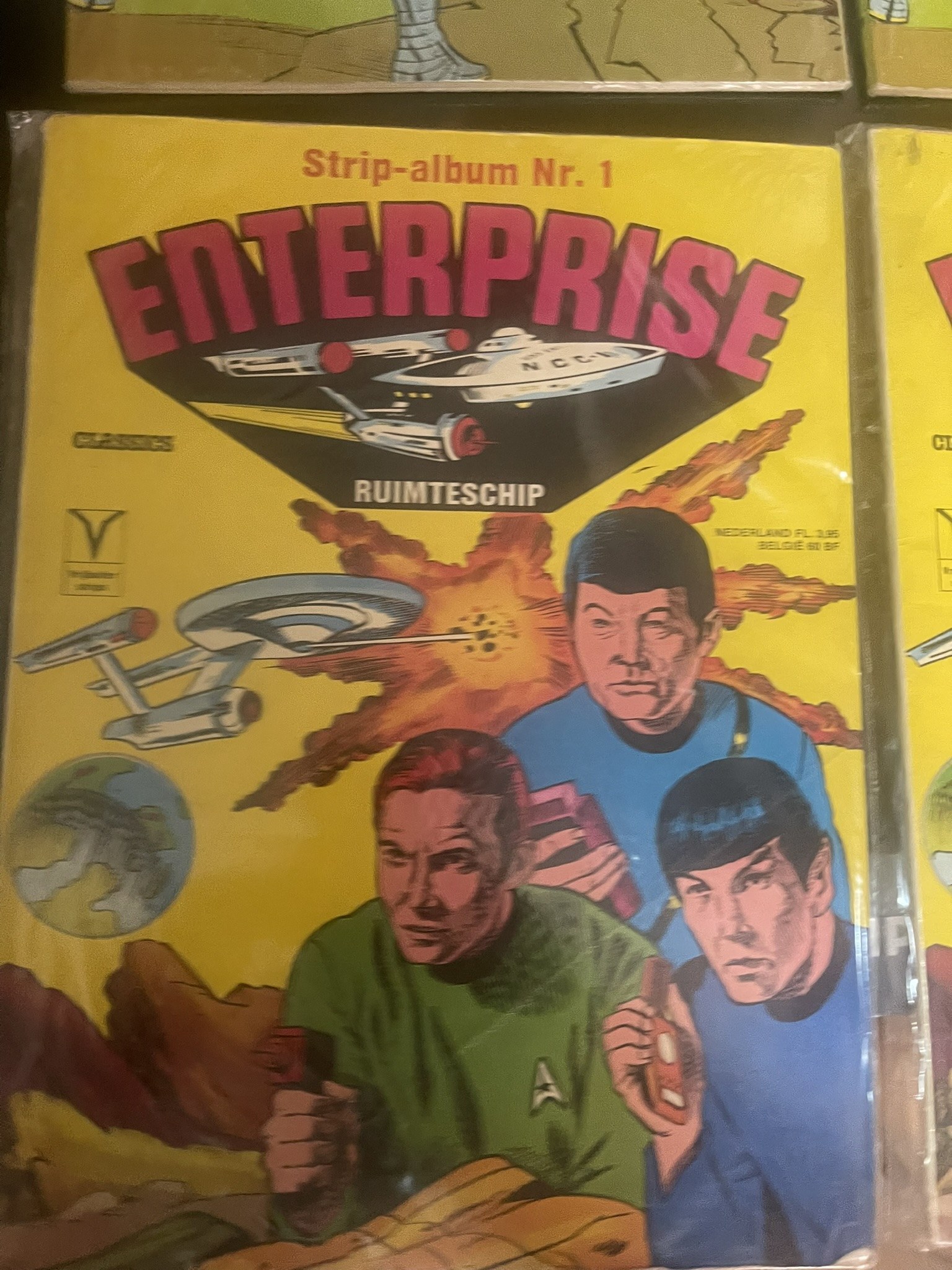 Cover van Ruimteschip Enterprise Strip-album 1