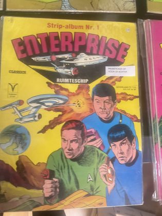 Cover van Ruimteschip Enterprise Strip-album 1