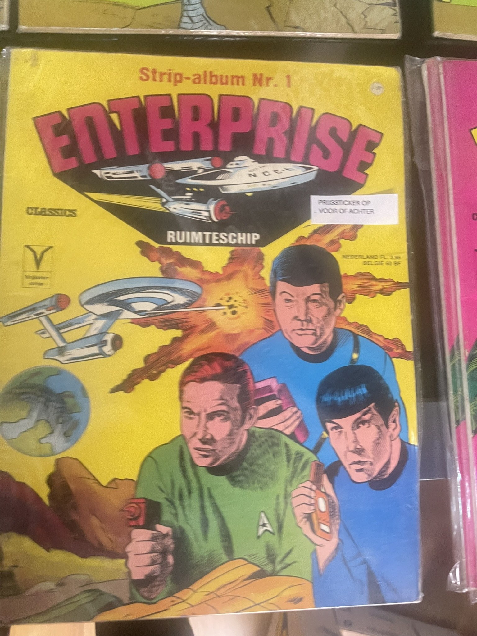 Cover van Ruimteschip Enterprise Strip-album 1