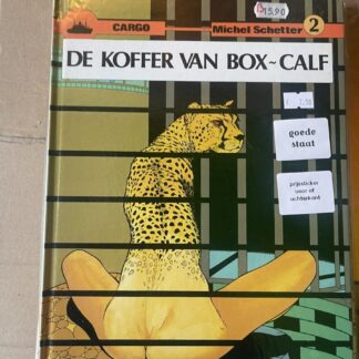 De koffer van box-calf, voorkant van eigen exemplaar, goede staat