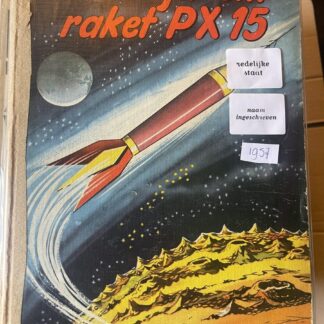 De strijd om raket PX 15, voorkant van eigen exemplaar, redelijke staat