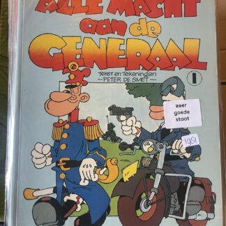 Alle macht aan de Generaal, voorkant van eigen exemplaar, zeer goede staat