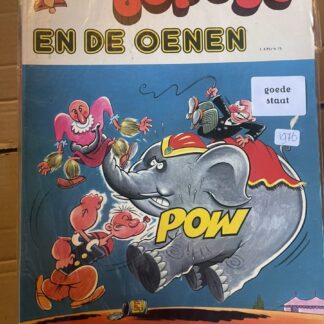 Popeye en de oenen, voorkant van eigen exemplaar, goede staat