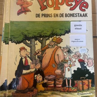 De prins en de bonestaak, voorkant van eigen exemplaar, goede staat
