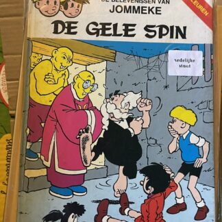 De gele spin, voorkant van eigen exemplaar, redelijke staat