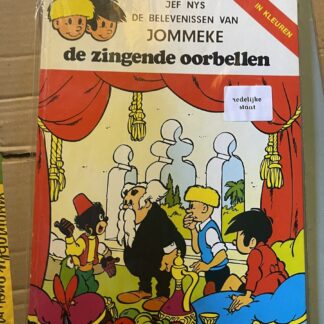 De zingende oorbellen, voorkant van eigen exemplaar, redelijke staat