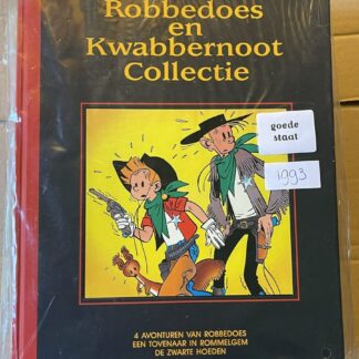 4 Avonturen van Robbedoes + Een tovenaar in Rommelgem + De zwarte hoeden, voorkant van eigen exemplaar, goede staat