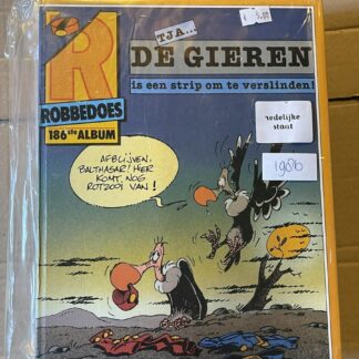 Robbedoes 186ste album, voorkant van eigen exemplaar, redelijke staat