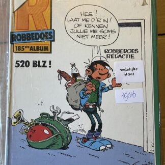 Robbedoes 185ste album, voorkant van eigen exemplaar, redelijke staat