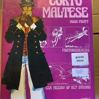 Fortuinzoekers + Een meeuw op het strand, voorkant van eigen exemplaar, goede staat