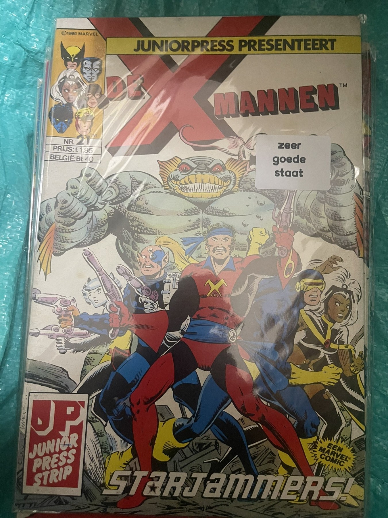 Cover van De X mannen 21