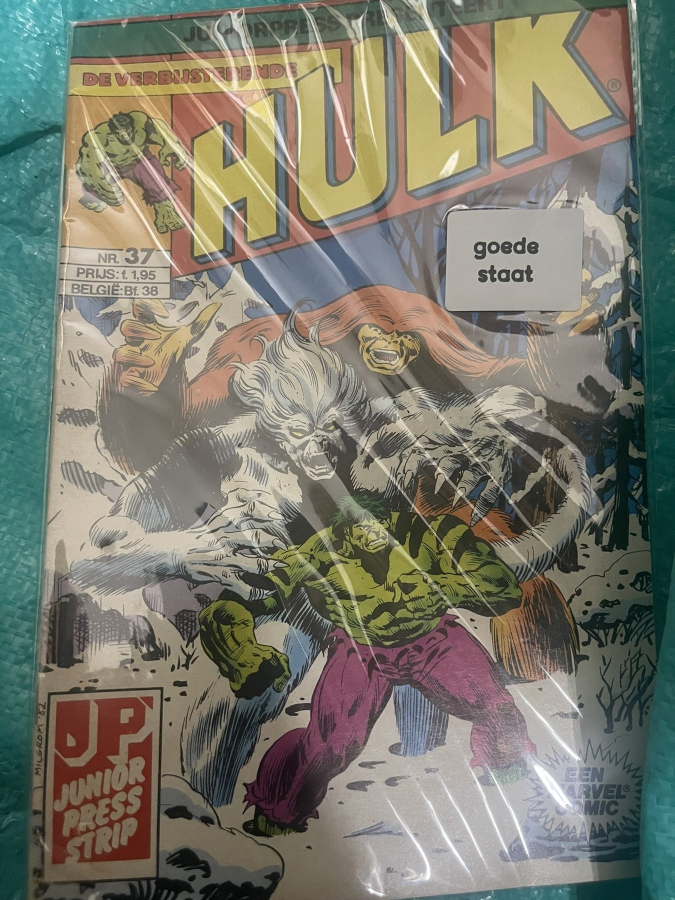Cover van De verbijsterende Hulk 37