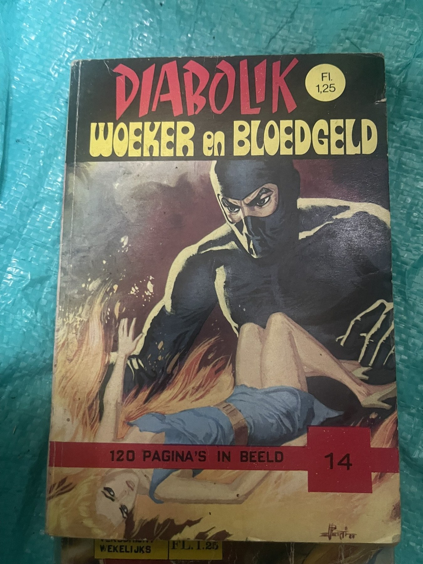 Cover van Woeker en bloedgeld