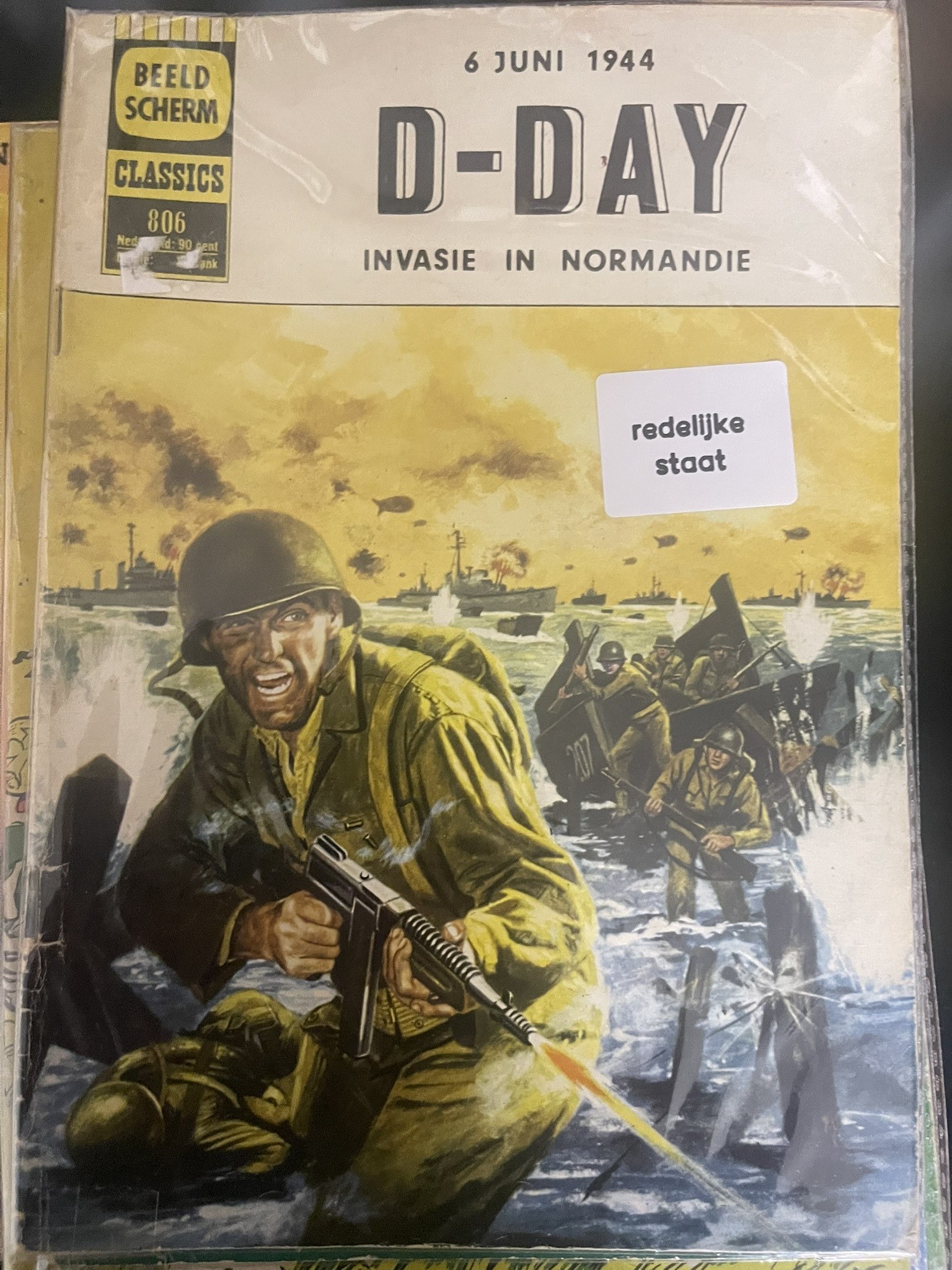 Cover van D-Day - 6 juni 1944 Invasie in Normandie